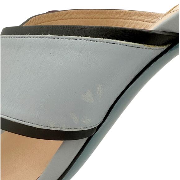 Fendi Flowerland Stud Floral Block Heel Mule Slide Sandals Size 40 US 10 - Picture 13 of 15